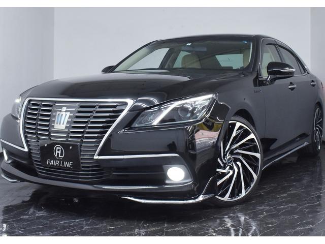 クラウンハイブリッド ロイヤルサルーン 新品モデリスタ仕様フルエアロ・新品アルミホイール・新品タイヤ・BLACKカスタムライト・BLACKカスタムテール・特別1年保証・走行無制限・レーダークルーズ・DVD再生・地デジ・Bluetooth接続(24枚目)