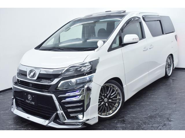 ヴェルファイア ２．４Ｚ　新品３０系後期モデリスタ仕様フェイス・ＷＯＲＫ２０ｉｎアルミホイール・車高調・両側パワースライド・ツインファイバーカスタムライト・ルーフＢＬＡＣＫカスタム・１年保証付・走行無制限・後席モニター・記録簿（6枚目）