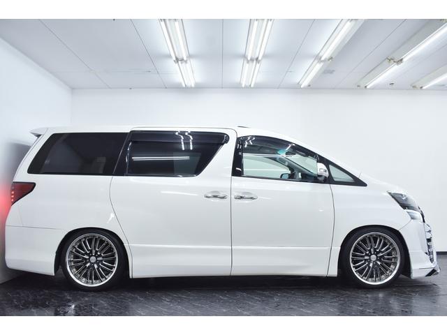 ヴェルファイア ２．４Ｚ　新品３０系後期モデリスタ仕様フェイス・ＷＯＲＫ２０ｉｎアルミホイール・車高調・両側パワースライド・ツインファイバーカスタムライト・ルーフＢＬＡＣＫカスタム・１年保証付・走行無制限・後席モニター・記録簿（19枚目）