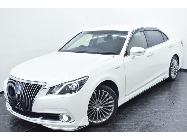 クラウンマジェスタ Fバージョン 黒革・新品モデリスタ仕様フルエアロ・純正OP18inアルミホイール・特別1年保証・走行無制限・レーダークルーズ・クリアランスソナー・オートハイビーム・音楽録音・DVD再生・地デジ・Bluetooth(6枚目)