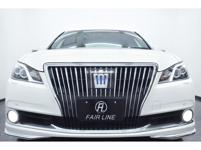 クラウンマジェスタ Fバージョン 黒革・新品モデリスタ仕様フルエアロ・純正OP18inアルミホイール・特別1年保証・走行無制限・レーダークルーズ・クリアランスソナー・オートハイビーム・音楽録音・DVD再生・地デジ・Bluetooth(8枚目)