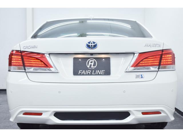 クラウンマジェスタ Fバージョン 黒革・新品モデリスタ仕様フルエアロ・純正OP18inアルミホイール・特別1年保証・走行無制限・レーダークルーズ・クリアランスソナー・オートハイビーム・音楽録音・DVD再生・地デジ・Bluetooth(15枚目)