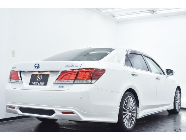 クラウンマジェスタ Fバージョン 黒革・新品モデリスタ仕様フルエアロ・純正OP18inアルミホイール・特別1年保証・走行無制限・レーダークルーズ・クリアランスソナー・オートハイビーム・音楽録音・DVD再生・地デジ・Bluetooth(18枚目)