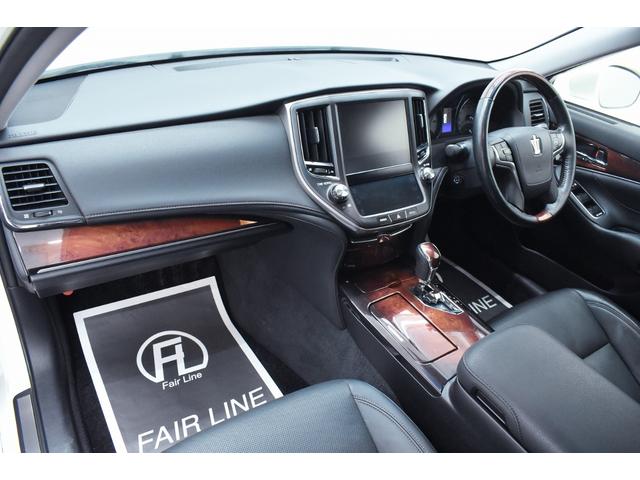 クラウンマジェスタ Fバージョン 黒革・新品モデリスタ仕様フルエアロ・純正OP18inアルミホイール・特別1年保証・走行無制限・レーダークルーズ・クリアランスソナー・オートハイビーム・音楽録音・DVD再生・地デジ・Bluetooth(33枚目)