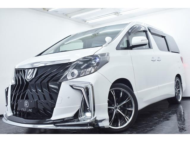 アルファード ２４０Ｓ　新品３０系後期モデリスタ仕様カスタムフェイス・両側パワースライド・ＷＯＲＫ２０ｉｎアルミホイール・新品タイヤ・ＢＬＡＣＫカスタムライト・特別１年保証・走行無制限・後席モニター・音楽録音・ＤＶＤ再生（5枚目）