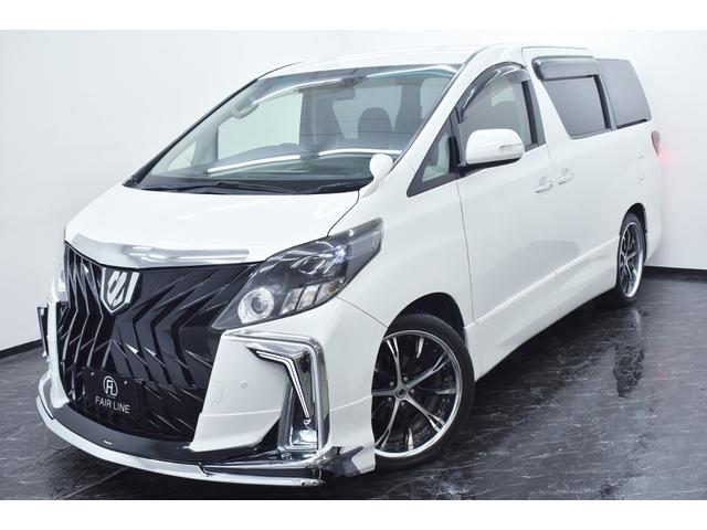 アルファード ２４０Ｓ　新品３０系後期モデリスタ仕様カスタムフェイス・両側パワースライド・ＷＯＲＫ２０ｉｎアルミホイール・新品タイヤ・ＢＬＡＣＫカスタムライト・特別１年保証・走行無制限・後席モニター・音楽録音・ＤＶＤ再生（6枚目）