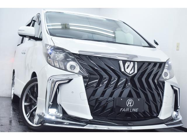 アルファード ２４０Ｓ　新品３０系後期モデリスタ仕様カスタムフェイス・両側パワースライド・ＷＯＲＫ２０ｉｎアルミホイール・新品タイヤ・ＢＬＡＣＫカスタムライト・特別１年保証・走行無制限・後席モニター・音楽録音・ＤＶＤ再生（10枚目）