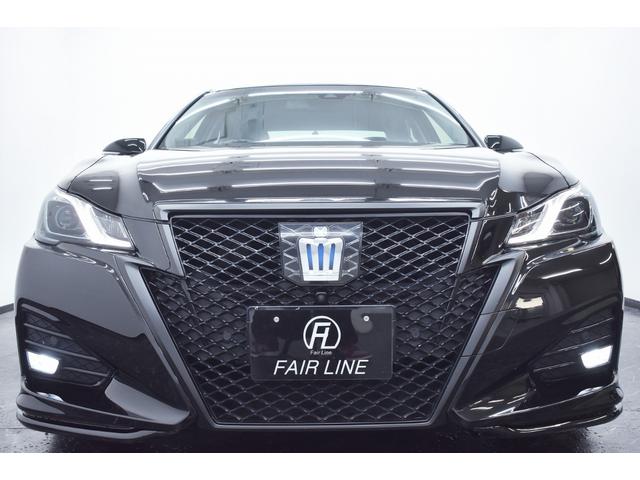 クラウンハイブリッド アスリートＳ　後期・新品ＴＲＤ仕様エアロ・新品アルミホイール・新品タイヤ・ＢＬＡＣＫカスタムライト・ＢＬＡＣＫカスタムテール・特別１年保証・走行無制限・レーダークルーズ・３６０°カメラ・Ｂｌｕｅｔｏｏｔｈ・ドラレコ（8枚目）