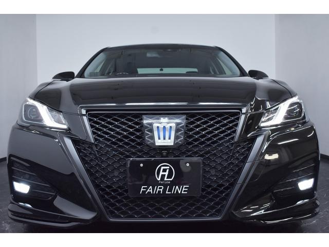 クラウンハイブリッド アスリートＳ　後期・新品ＴＲＤ仕様エアロ・新品アルミホイール・新品タイヤ・ＢＬＡＣＫカスタムライト・ＢＬＡＣＫカスタムテール・特別１年保証・走行無制限・レーダークルーズ・３６０°カメラ・Ｂｌｕｅｔｏｏｔｈ・ドラレコ（9枚目）