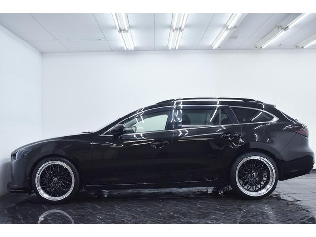 アテンザワゴン ＸＤ　新品エアロ・新品ホイール＆新品タイヤ・イカリングＢＬＡＣＫカスタムライト・ＢＬＡＣＫカスタムテール・１年保証・走行無制限・レーダークルーズ・地デジ・Ｂｌｕｅｔｏｏｔｈ・記録簿・ワンオーナー・ドラレコ（18枚目）