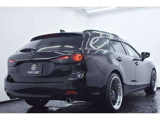 アテンザワゴン ＸＤ　新品エアロ・新品ホイール＆新品タイヤ・イカリングＢＬＡＣＫカスタムライト・ＢＬＡＣＫカスタムテール・１年保証・走行無制限・レーダークルーズ・地デジ・Ｂｌｕｅｔｏｏｔｈ・記録簿・ワンオーナー・ドラレコ（19枚目）