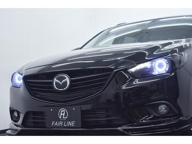 アテンザワゴン ＸＤ　新品エアロ・新品ホイール＆新品タイヤ・イカリングＢＬＡＣＫカスタムライト・ＢＬＡＣＫカスタムテール・１年保証・走行無制限・レーダークルーズ・地デジ・Ｂｌｕｅｔｏｏｔｈ・記録簿・ワンオーナー・ドラレコ（27枚目）