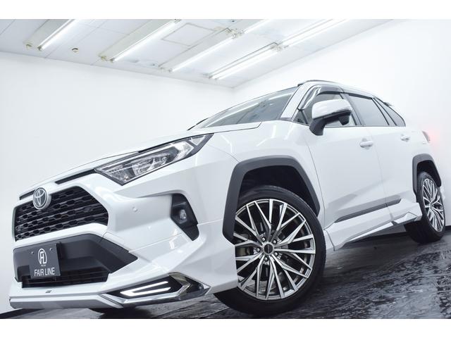 RAV4 X 後期・サンルーフ・モデリスタフルエアロ・社外アルミホイール・TOYOTAセーフティセンス・特別1年保証・走行無制限・レーダークルーズ・クリアランスソナー・Bluetooth接続・記録簿・ワンオーナー(7枚目)