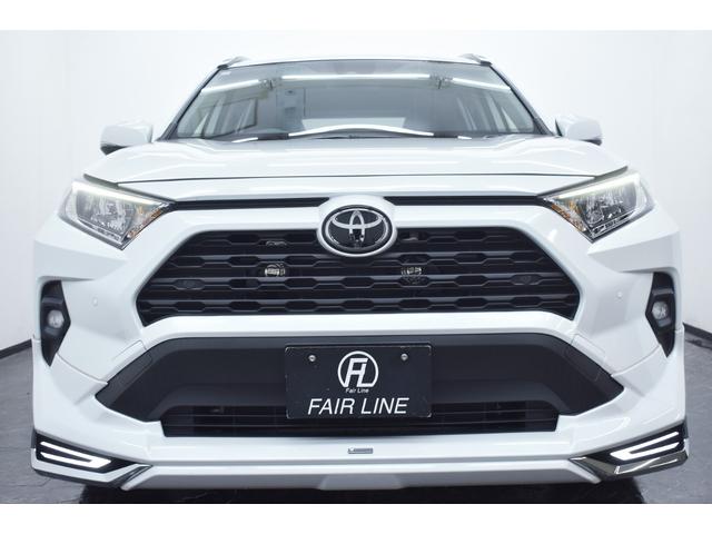 RAV4 X 後期・サンルーフ・モデリスタフルエアロ・社外アルミホイール・TOYOTAセーフティセンス・特別1年保証・走行無制限・レーダークルーズ・クリアランスソナー・Bluetooth接続・記録簿・ワンオーナー(8枚目)