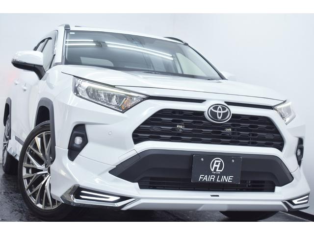 RAV4 X 後期・サンルーフ・モデリスタフルエアロ・社外アルミホイール・TOYOTAセーフティセンス・特別1年保証・走行無制限・レーダークルーズ・クリアランスソナー・Bluetooth接続・記録簿・ワンオーナー(10枚目)