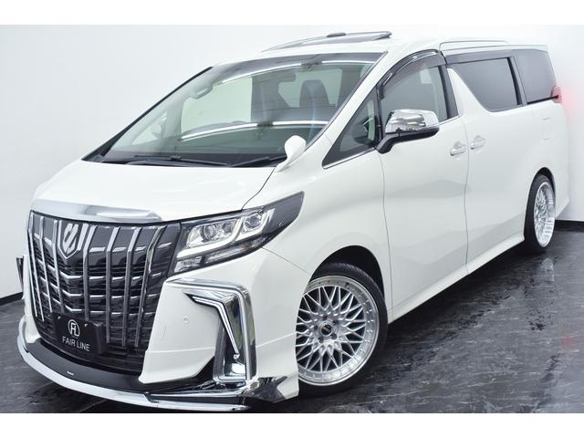 アルファード 2.5S Cパッケージ 黒ハーフレザー・サンルーフ・新品後期モデリスタ仕様フェイス・両側パワースライド・新品アルミホイール・新品タイヤ・特別1年保証・走行無制限・純正大型ナビ&後席モニター・地デジ・Bluetooth接続(6枚目)