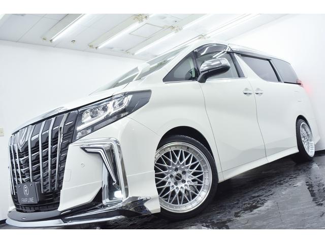 アルファード 2.5S Cパッケージ 黒ハーフレザー・サンルーフ・新品後期モデリスタ仕様フェイス・両側パワースライド・新品アルミホイール・新品タイヤ・特別1年保証・走行無制限・純正大型ナビ&後席モニター・地デジ・Bluetooth接続(7枚目)