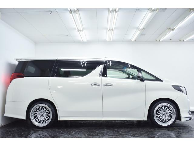 アルファード 2.5S Cパッケージ 黒ハーフレザー・サンルーフ・新品後期モデリスタ仕様フェイス・両側パワースライド・新品アルミホイール・新品タイヤ・特別1年保証・走行無制限・純正大型ナビ&後席モニター・地デジ・Bluetooth接続(12枚目)