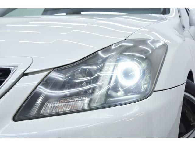 クラウン 2.5アスリート アニバーサリーエディション 新品エアロ・wedsアルミホイール・車高調・イカリングBLACKカスタムライト・特別1年保証・走行無制限・クルーズコントロール・音楽録音・DVD再生・地デジ・Bluetooth・バックモニター・記録簿(23枚目)