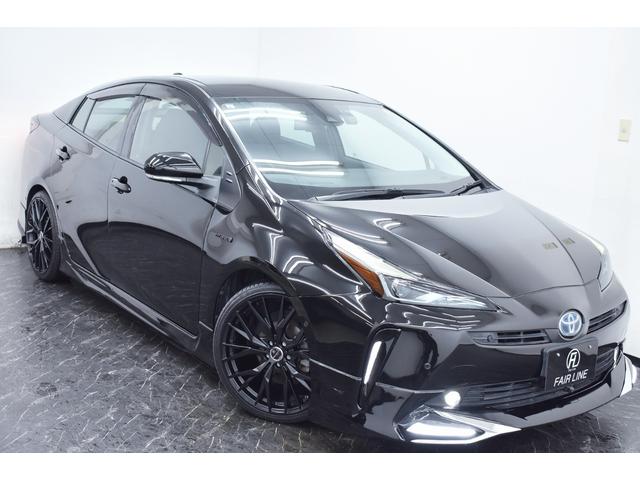 プリウス Ａ　後期・新品モデリスタ仕様フルエアロ・新品アルミホイール・新品タイヤ・ＢＬＡＣＫカスタムライト＆テール・特別１年保証・走行無制限・レーダークルーズ・地デジ・Ｂｌｕｅｔｏｏｔｈ・記録簿・ドラレコ（12枚目）