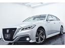クラウンハイブリッド ＲＳアドバンス　黒革・専用１８ｉｎメッキアルミホイール・ＴＯＹＯＴＡセーフティセンス・特別１年保証・走行無制限・レーダークルーズ・３６０°カメラ・音楽録音・ＤＶＤ再生・地デジ・Ｂｌｕｅｔｏｏｔｈ接続・ドラレコ（5枚目）