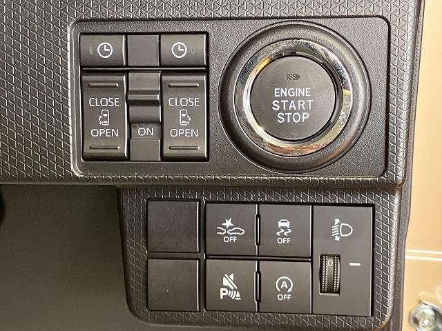 タント ファンクロスターボ　サポカーＳワイド適合　ミラクルオープンドア　両側オートスライドドア　電動パーキングブレーキ　ステアリングスイッチ　シートヒーター　コーナーセンサー　Ｐスタート　キーフリー（16枚目）