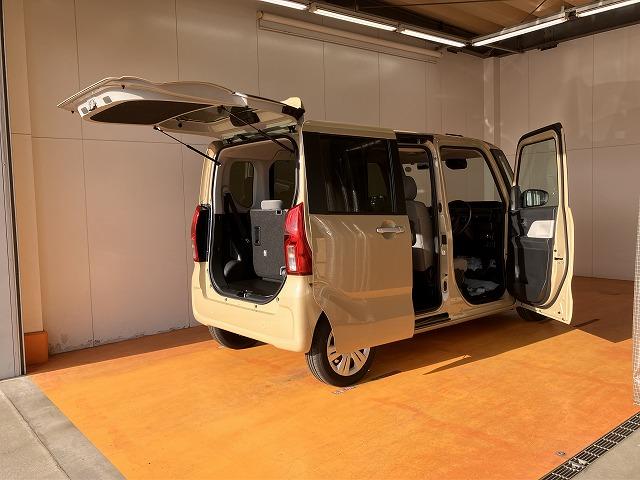 タント X サポカーSワイド適合 ミラクルオープンドア パノラマモニター対応 片側オートスライドドア 電動パーキングブレーキ Pスタート コーナーセンサー シートヒーター ステアリングスイッチ キーフリー(9枚目)