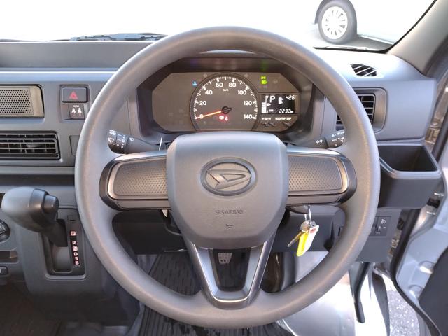 ハイゼットカーゴ DX サポカーSワイド適合 ラジオ エアコン アクセサリーソケット コーナーセンサー アイドリングストップ 光軸調整ダイヤル 横滑り防止機能 誤発進抑制機能 パワーウインドウ キーレス(14枚目)