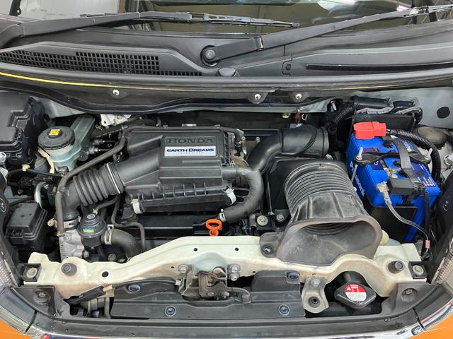 N-BOXカスタム G・ターボAパッケージ 衝突被害軽減ブレーキシステム デイライト 両側オートスライドドア Bカメラ クルーズコントロール ステアリングスイッチ パドルシフト Pスタート ETC 電動格納ミラー キーフリー(29枚目)