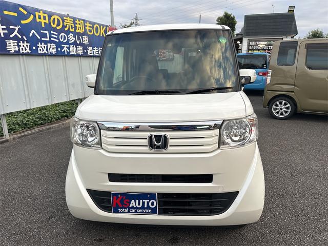 Ｎ－ＢＯＸ Ｇ・Ｌパッケージ　エアコン　パワーステアリング　パワーウインドウ　運転席　助手席エアバック　ナビ　バックカメラ　両側電動スライドドア　アイドリングストップ　車検２年付き（2枚目）