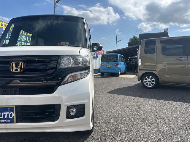 Ｎ－ＢＯＸカスタム ２トーンカラースタイル　Ｇ・ターボＬパッケージ　エアコン　パワーウインドウ　パワーステアリング　運転席　助手席エアバック　ナビ　ＥＴＣ　バックカメラ　両側電動スライドドア　ＨＩＤ　ターボ車　車検２年付き（38枚目）