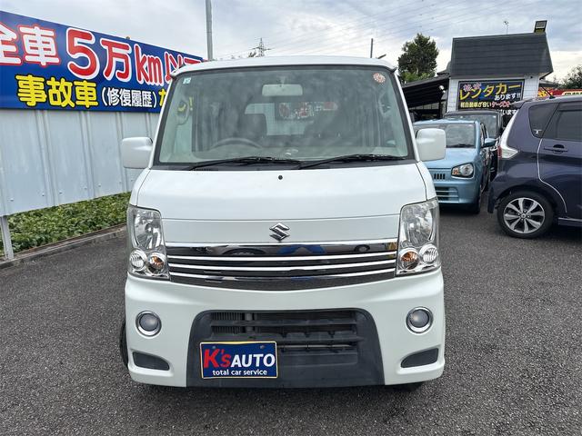 エブリイワゴン ＰＺターボ　エアコン　パワーステアリング　パワーウインドウ　運転席　助手席エアバック　オーディオ　ワンオーナー車　左リヤ電動スライドドア　走行距離２２０００キロ　車検２年付き（2枚目）