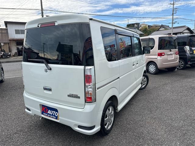 エブリイワゴン ＰＺターボ　エアコン　パワーステアリング　パワーウインドウ　運転席　助手席エアバック　オーディオ　ワンオーナー車　左リヤ電動スライドドア　走行距離２２０００キロ　車検２年付き（5枚目）