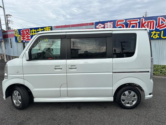 エブリイワゴン ＰＺターボ　エアコン　パワーステアリング　パワーウインドウ　運転席　助手席エアバック　オーディオ　ワンオーナー車　左リヤ電動スライドドア　走行距離２２０００キロ　車検２年付き（8枚目）