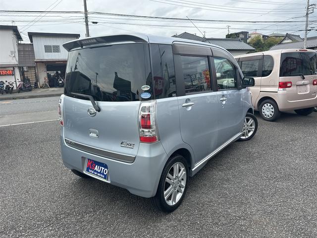 タントエグゼ カスタムＲＳ　エアコン　パワーステアリング　パワーウインドウ　運転席　助手席エアバック　ナビ　ＥＴＣ　ＨＩＤ　スマートキー　ターボ車（5枚目）