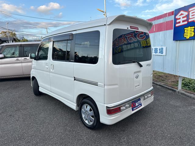 アトレーワゴン カスタムターボＲＳリミテッド　エアコン　パワーステアリング　パワーウインドウ　運転席　助手席エアバック　ナビ　電動スライドドア　ＥＴＣ　ＨＩＤ　ＡＢＳ　ターボ車　走行距離３９０００キロ台　車検２年付き（7枚目）
