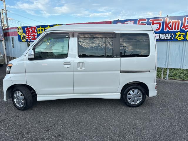 アトレーワゴン カスタムターボＲＳリミテッド　エアコン　パワーステアリング　パワーウインドウ　運転席　助手席エアバック　ナビ　電動スライドドア　ＥＴＣ　ＨＩＤ　ＡＢＳ　ターボ車　走行距離３９０００キロ台　車検２年付き（8枚目）