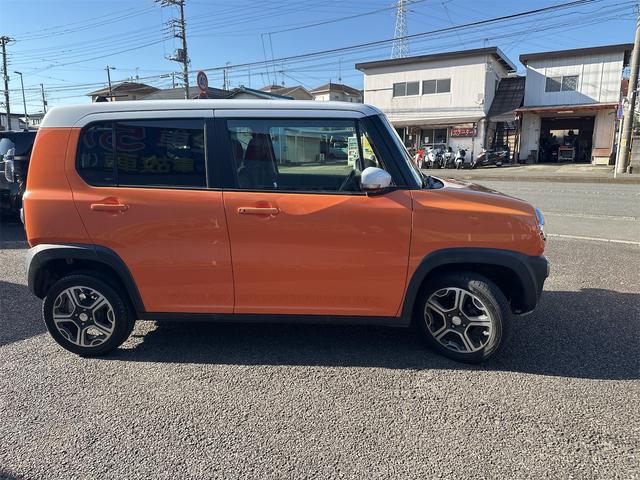 ハスラー Ｘ　エアコン　パワーウインドウ　パワーステアリング　運転席　助手席エアバック　ナビ　ＥＴＣ　衝突被害軽減ブレーキ　運転席シートヒーター　車検２年付き　ホワイト２トーンルーフ（4枚目）