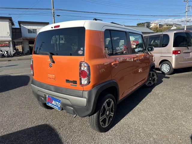 ハスラー Ｘ　エアコン　パワーウインドウ　パワーステアリング　運転席　助手席エアバック　ナビ　ＥＴＣ　衝突被害軽減ブレーキ　運転席シートヒーター　車検２年付き　ホワイト２トーンルーフ（5枚目）