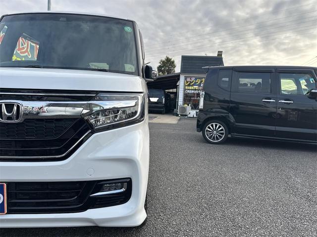 Ｎ－ＢＯＸカスタム Ｌターボ　【支払い総額１３５．０円】車検２年付　プラズマクラスター搭載エアコン　純正ナビ　ＥＴＣ　バックカメラ　ロールサンシェイド付両側電動スライドドア　ホンダセンシング付　前席両側シートヒーター（44枚目）