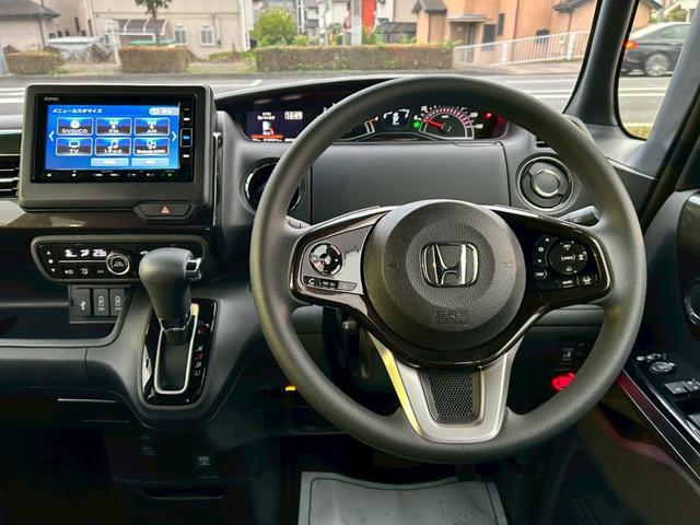 Ｎ－ＢＯＸカスタム Ｇ・Ｌホンダセンシング　純正ナビ　バックカメラ　ＥＴＣ　Ｂｌｕｅｔｏｏｔｈ　ＵＳＢ充電ポート　シートヒーター　アダプティブクルコン　オートリトラミラー　片側電動スライド　ＬＥＤヘッドライト　フロントフォグライト　スマートキー（9枚目）