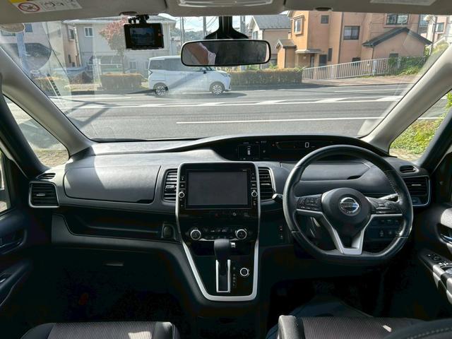 セレナ ハイウェイスター 純正9インチナビ 全方位カメラ 後席モニター ドラレコ ETC 両側電動スライドドア ハンズフリーオートスライド クルーズコントロール ハーフバックドア オートライト スマートキー2個(8枚目)