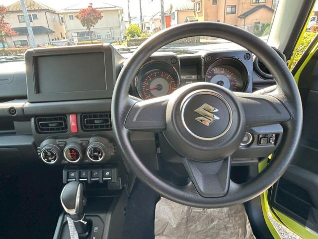 ジムニー XL 届出済未使用車/4型/スズキセーフティサポート/クリアランスソナー/運転席・助手席シートヒーター/クルーズコントロール/ヒルホールドコントロール(9枚目)