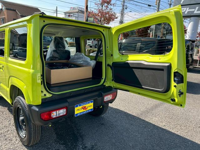 ジムニー XL 届出済未使用車/4型/スズキセーフティサポート/クリアランスソナー/運転席・助手席シートヒーター/クルーズコントロール/ヒルホールドコントロール(21枚目)