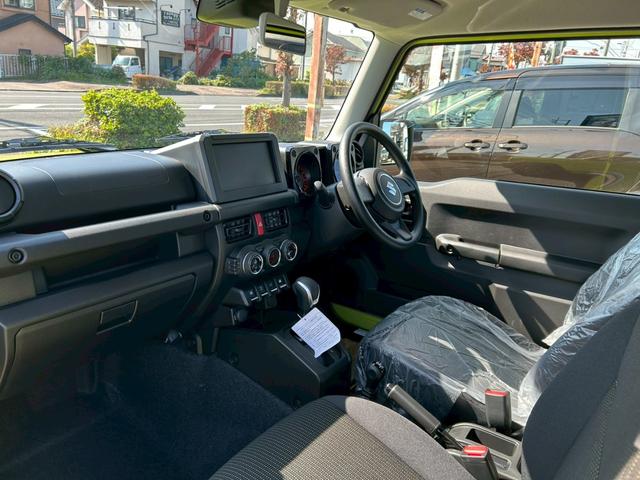 ジムニー XL 届出済未使用車/4型/スズキセーフティサポート/クリアランスソナー/運転席・助手席シートヒーター/クルーズコントロール/ヒルホールドコントロール(28枚目)