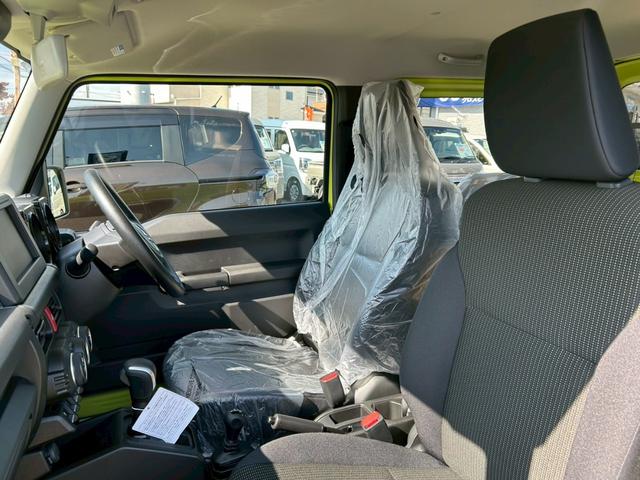 ジムニー XL 届出済未使用車/4型/スズキセーフティサポート/クリアランスソナー/運転席・助手席シートヒーター/クルーズコントロール/ヒルホールドコントロール(29枚目)