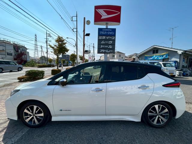 リーフ e+ X 全方位カメラ 純正メーカーナビ ブラインドスポットモニター ETC2.0 ドラレコ レーダー プロパイロット シートヒーター(5枚目)