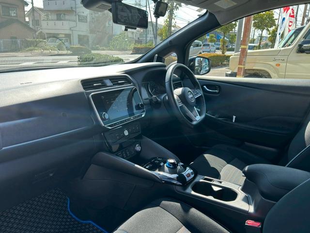 リーフ e+ X 全方位カメラ 純正メーカーナビ ブラインドスポットモニター ETC2.0 ドラレコ レーダー プロパイロット シートヒーター(35枚目)
