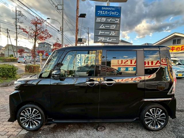 タント カスタムＲＳ　純正ワイドナビ　全方位カメラ　フルセグＴＶ　Ｂｌｕｅｔｏｏｔｈ　　両側電動スライドドア　ミラクルオープンドア　スマアシ　純正ホイール　ＵＳＢ充電ポート　シートヒーター　ハーフレザーシート　ＬＥＤヘッド（6枚目）