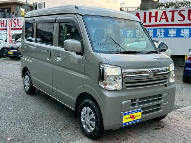 エブリイ ジョインターボ ドアバイザー ジュータンフロアマット 衝突被害軽減ブレーキ シートヒーター USB充電ポート リアパーキングセンサー セーフティサポート イージークローザー LEDヘッドライト スマートキー(36枚目)